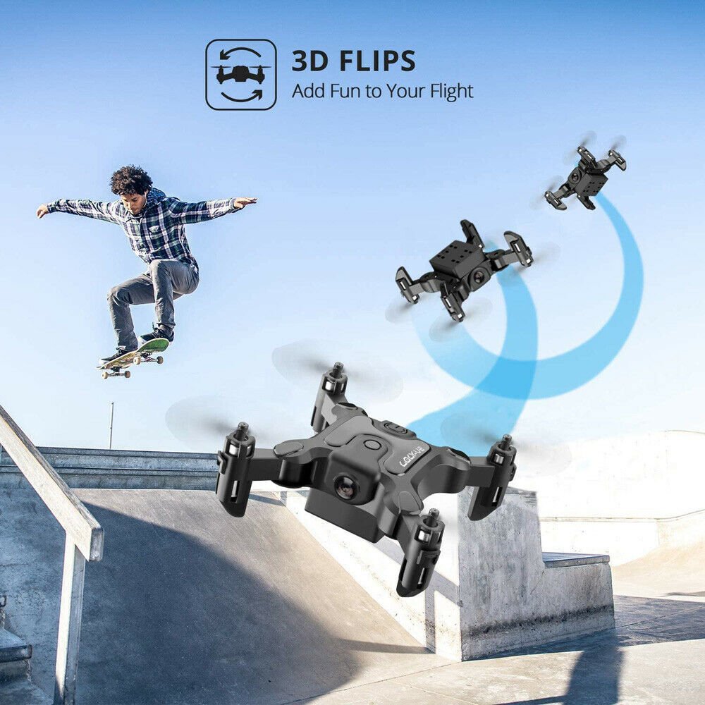 AU- V2 Mini Drone Selfie WIFI FPV - HD Camera Foldable Arm RC Quadcopter Toy - Image 10